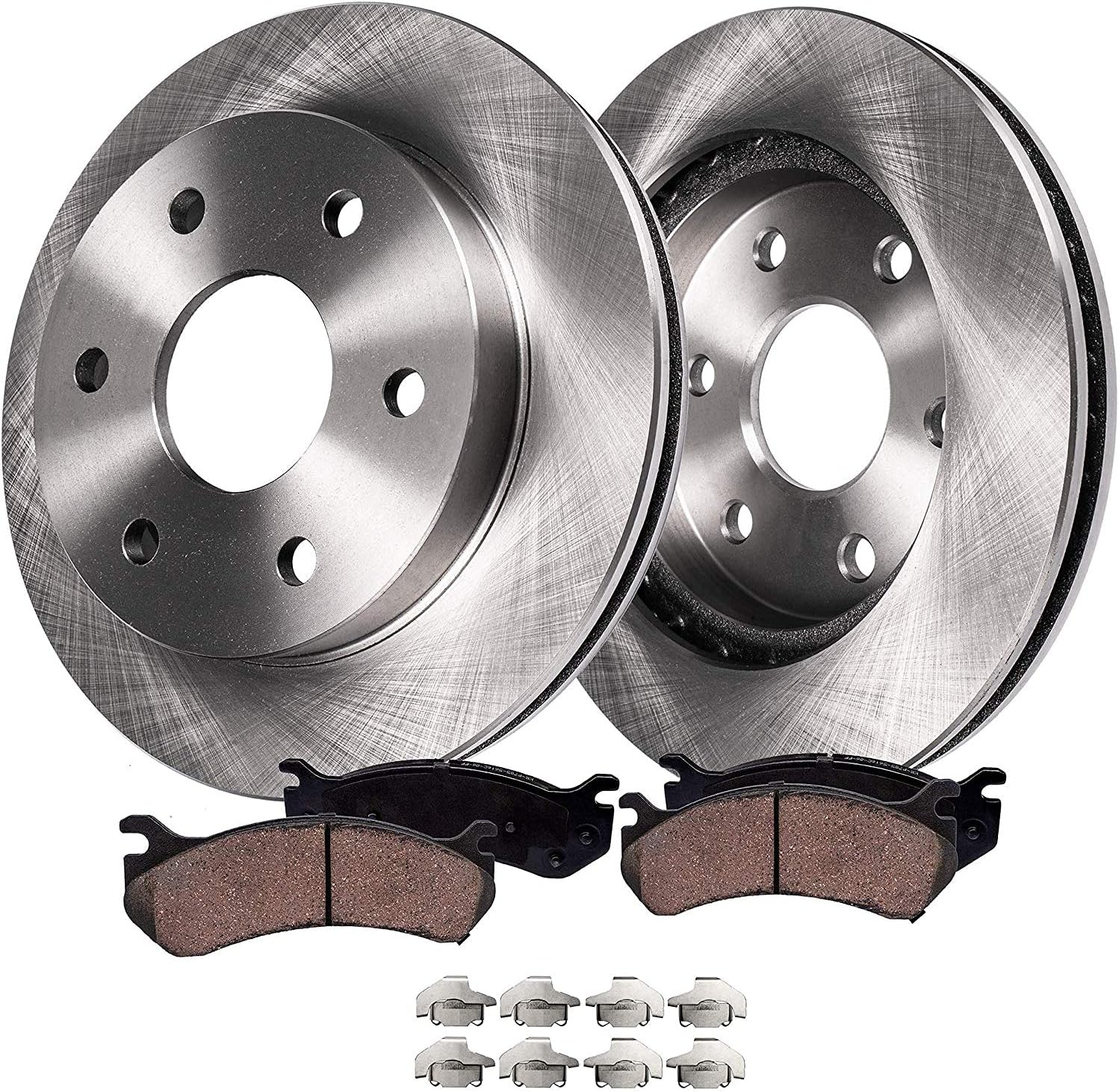 12.01" 6-Lug Front Disc Rotors Brake Pads C119529