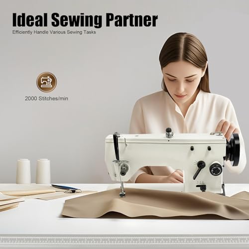 Industrial Heavy Duty Sewing Machine with Accessory Kit P56262