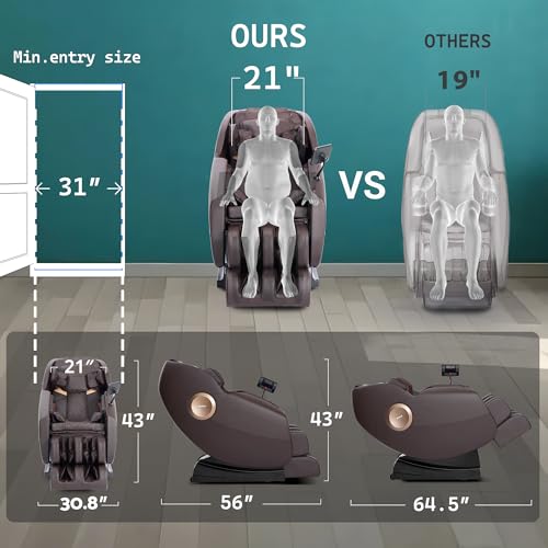 Zero Gravity Full Body Massage Chair with 14 Massage Points O1326