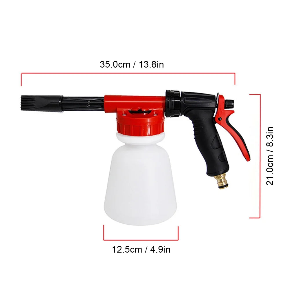 Adjustable Dial Foam Sprayer with 1 Liter Bottle A59237