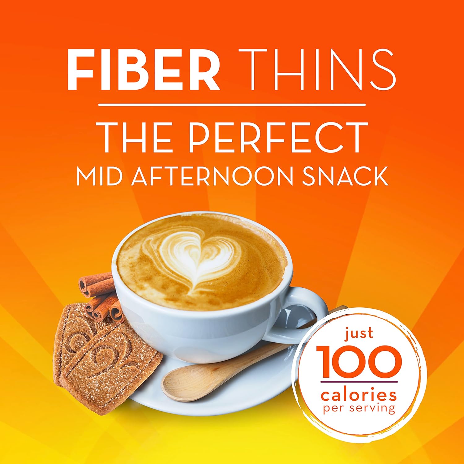 Chocolate Flavor Fiber Thins, 12 Servings F3276