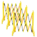 Expandable Mobile Barricade Safety Barrier Gate 2 Packs Plastic Traffic Fence J8629