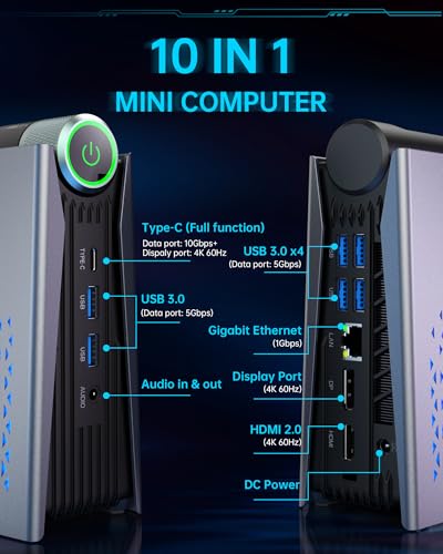 Mini PC Ryzen 7 16GB DDR4 512GB NVME SSD S4099