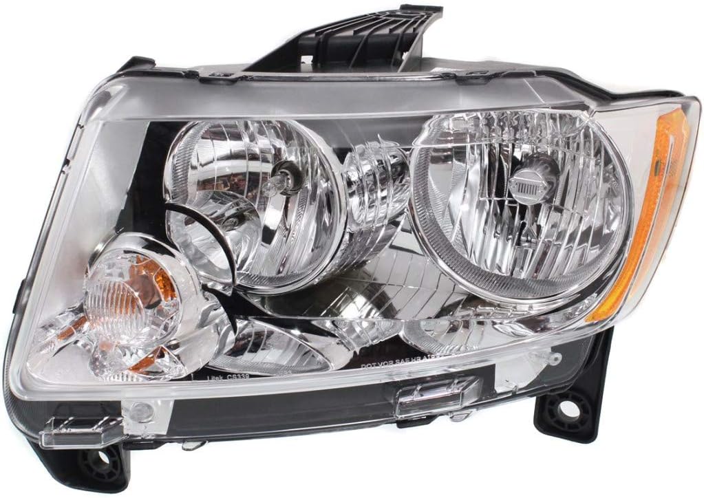 Driver Side Halogen Headlight I607