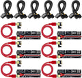 12Pcs PCIE Riser and 16AWG PCIE Splitter Set V236126