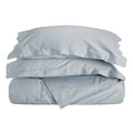 King Blue Cotton Duvet Cover Set N2234