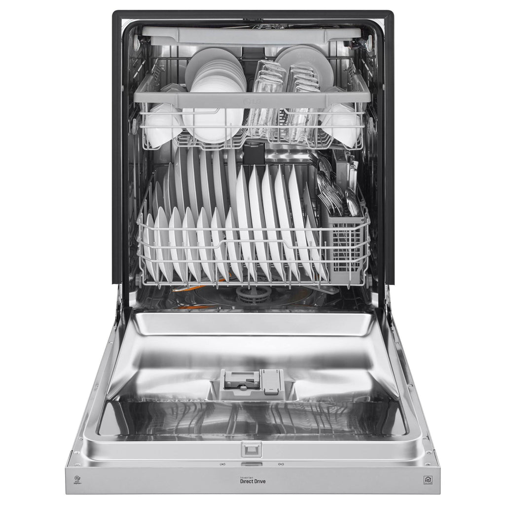 Stainless Front Control Smart Wi-Fi Enabled Dishwasher with Quadwash Q454