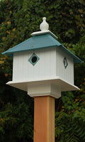 Verdigris Bird House C3652