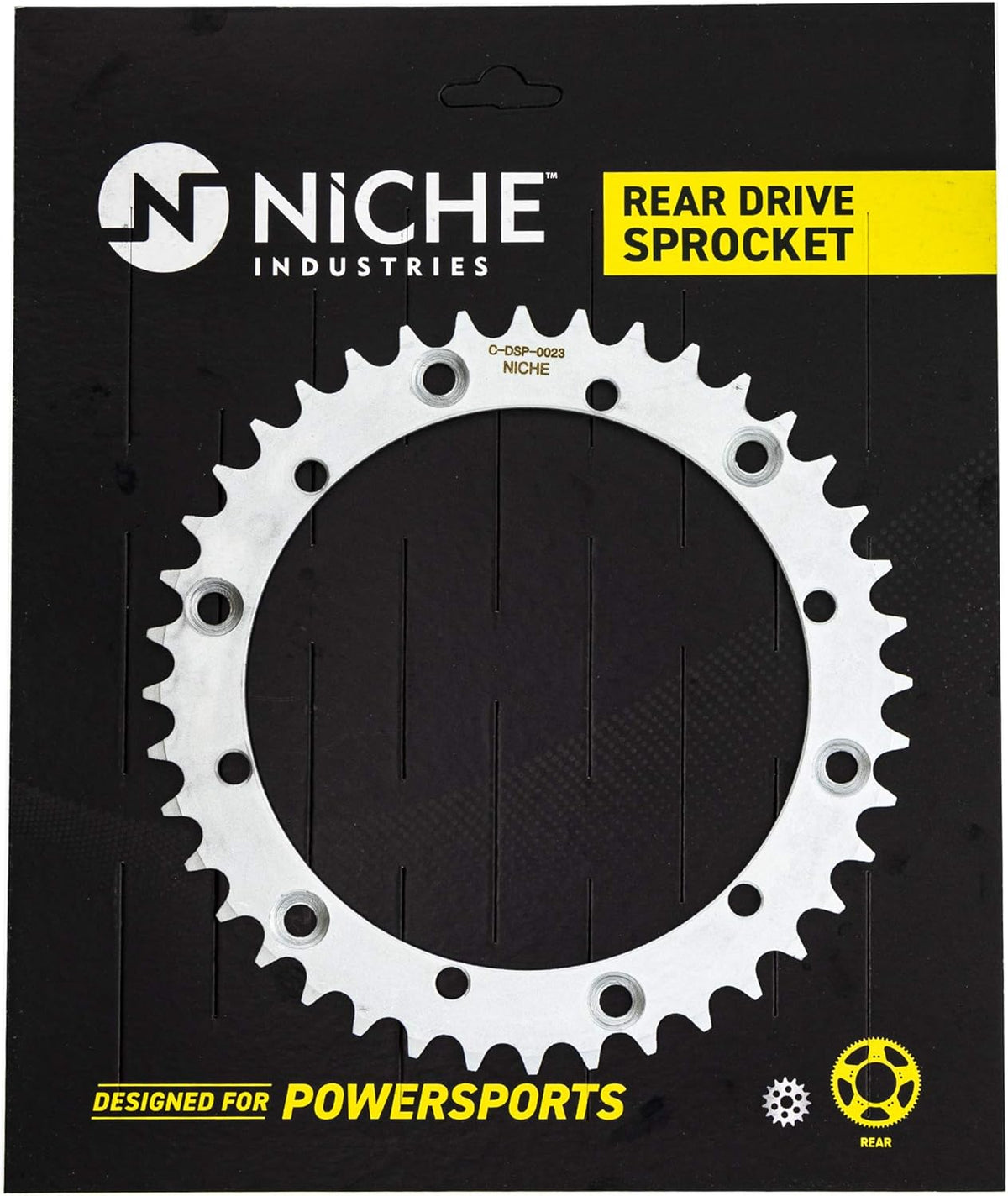 Drive Sprocket Chain Combo Front 13 Rear 40 Tooth 520NZ Standard 98 Links Pack of 2 K896388