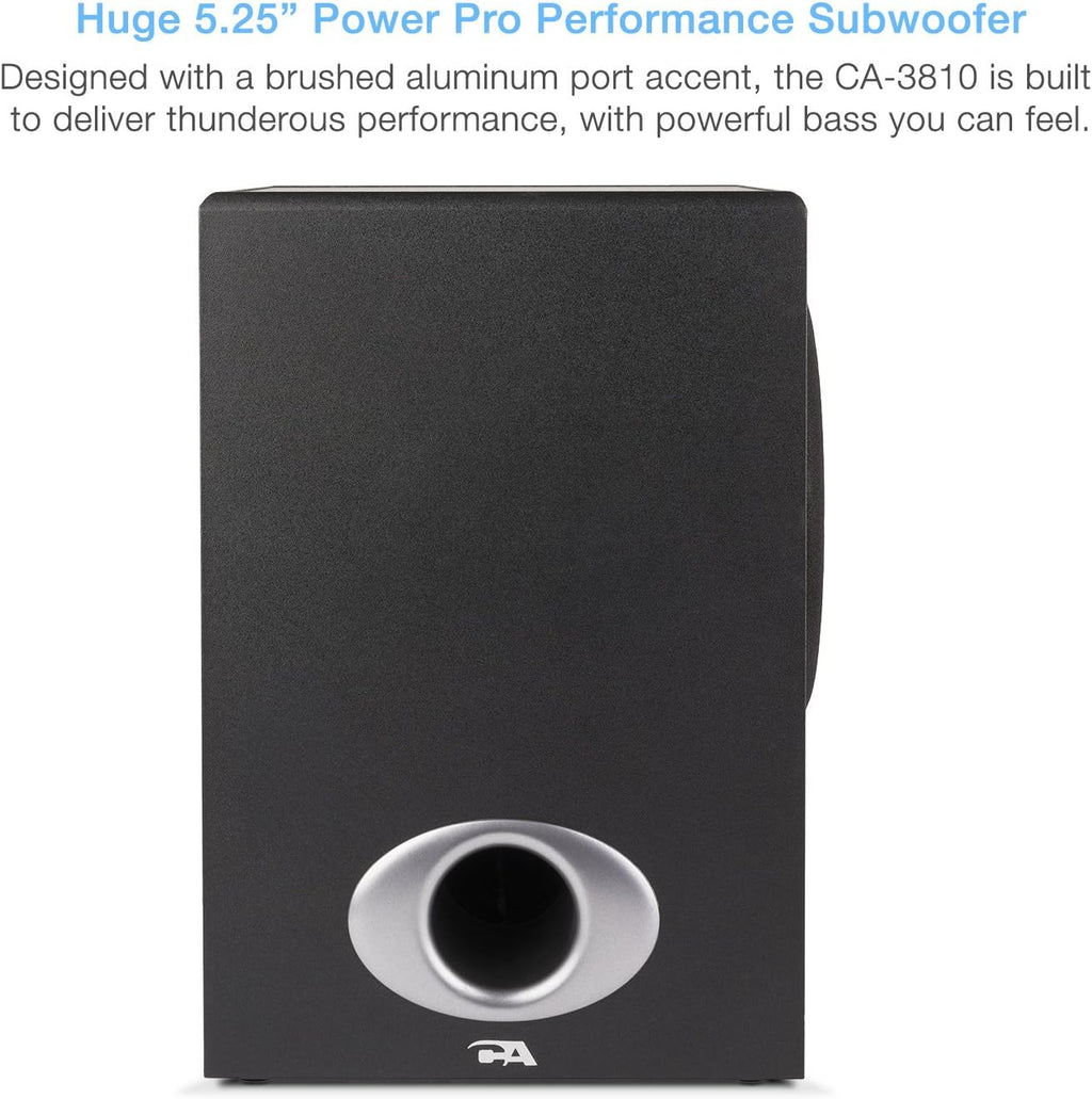 2.1 Subwoofer Speaker System, 80W, Pack of 2 H100075
