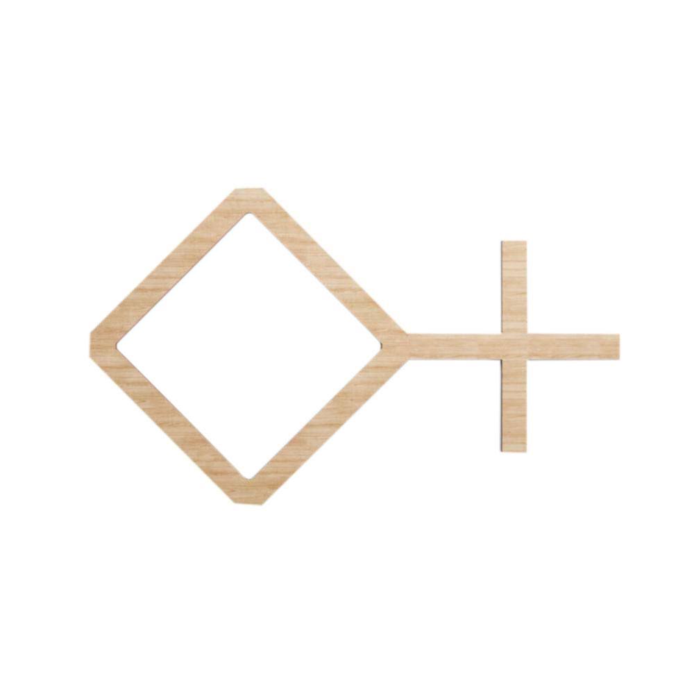 12-1/4 in. x 7-3/8 in. x 1/4 in. Alder Wood Wall Panels (10-Pack) I806