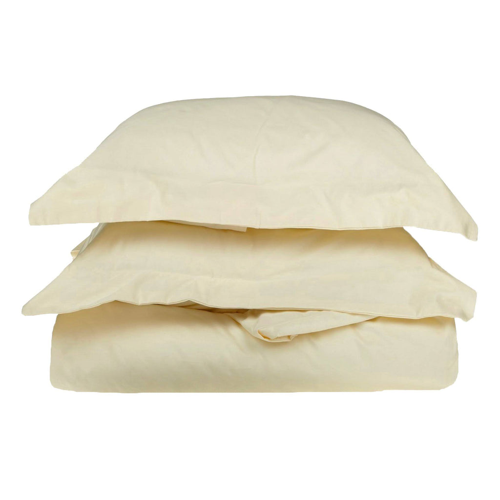 King Blue Cotton Duvet Cover Set N2234
