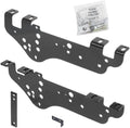 Fifth Wheel Hitch Mounting System Custom Bracket Black Powder Coat K52559