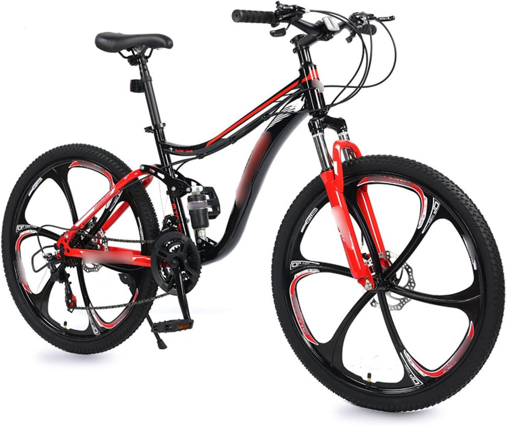 Mountain Bike Folding Bicycle Disc Brake Variable Speed Soft Tail U671814