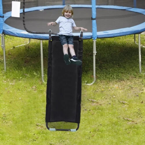 Kids Trampoline Slide 165lb Capacity Indoor Outdoor Z32178