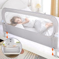 47" Toddler Bed Side Rails for Twin, Full, Queen Bunk Size Bed Swing Down Bedrail A166178