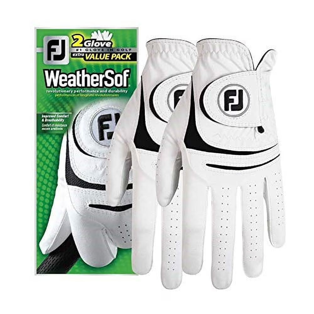 Footjoy Weathersof 2 Pack Golf Gloves Cadet Medium Large Left Hand U99779