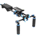 Portable Filmmaker System with Camera Mount Slider and Soft Rubber Shoulder Q71864