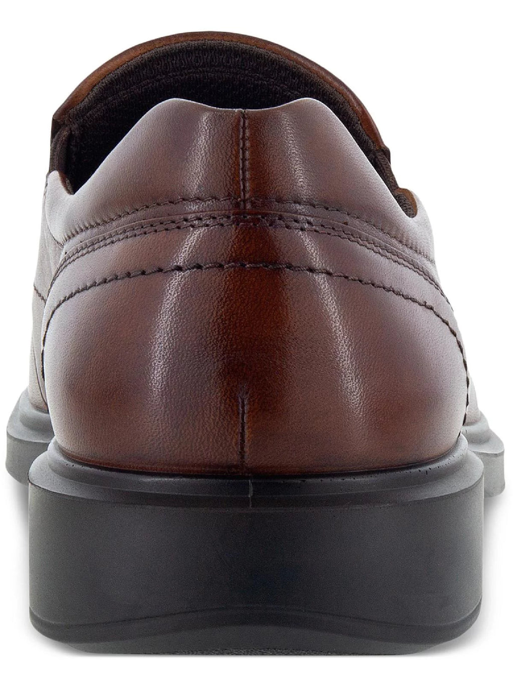 Cognac Leather Slip-on Shoes W7733