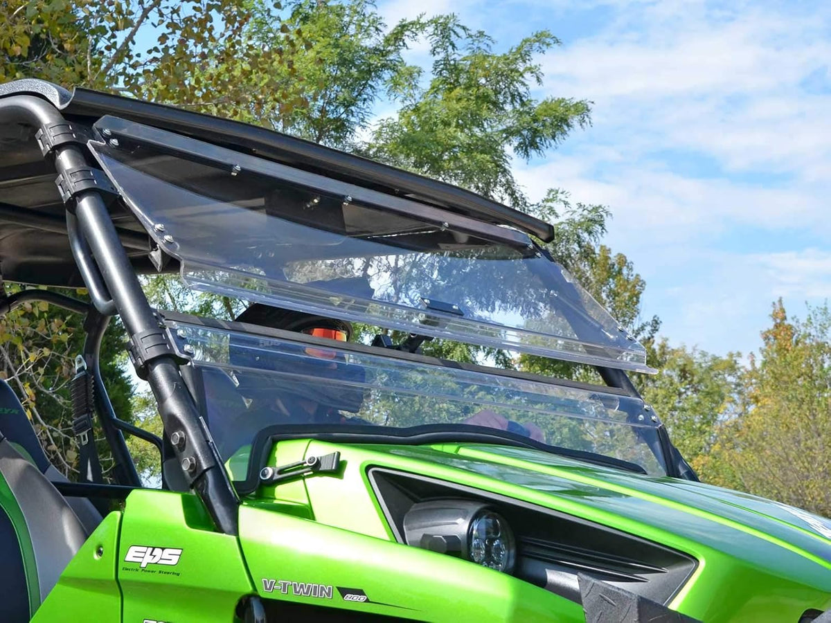 1/4 Thick Polycarbonate Flip Windshield H844
