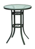 Gray Glass Balcony Table A267