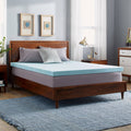 California King Gel Memory Foam Mattress Topper O31932