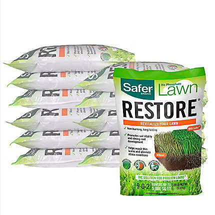 Lawn Restore Fertilizer, 1 Year Supply (To 15,000 Sq ft) B53397