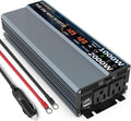 1000 Watt 12V DC to 110V AC Power Inverter with 2 AC Outlets and USB Port P6248