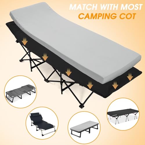 2in Memory Foam Camping Mattress Topper (75 x30) Y495164