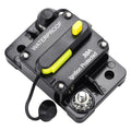 30 Amp Circuit Breaker, Inline Fuse Inverter with Manual Reset, 12V-48V DC Water Proof, Surface Mount-30A, Pack of 2 S92583