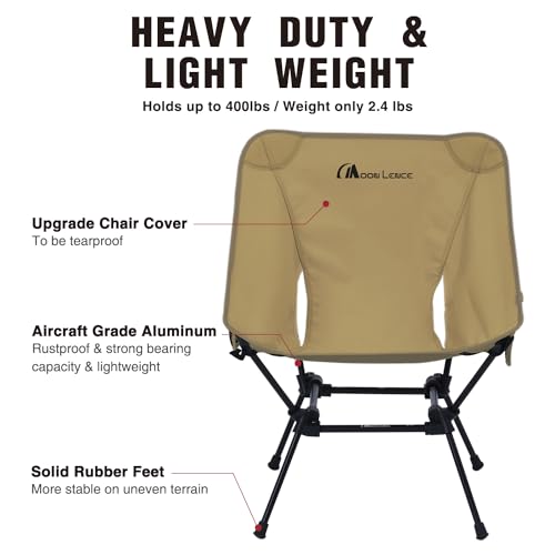 Compact Camping Chair with Side Pockets S620