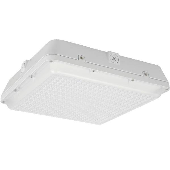 12x22 Square LED Canopy 45W 4000K Bronze Y3928