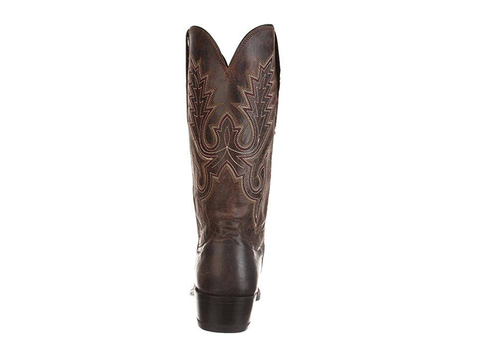 Chocolate Madras Goat Cowboy Boots T771