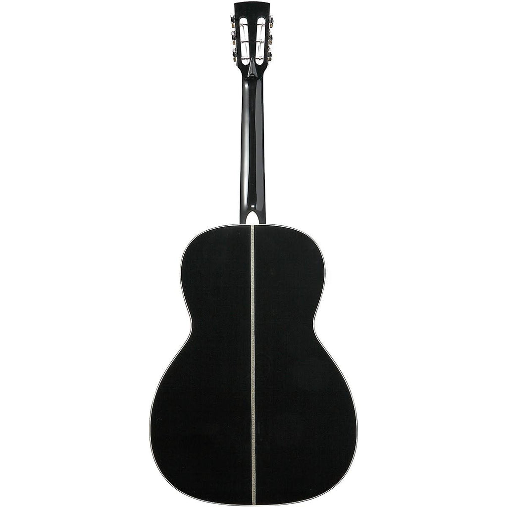 Black Grand Concert Acoustic Guitar V202
