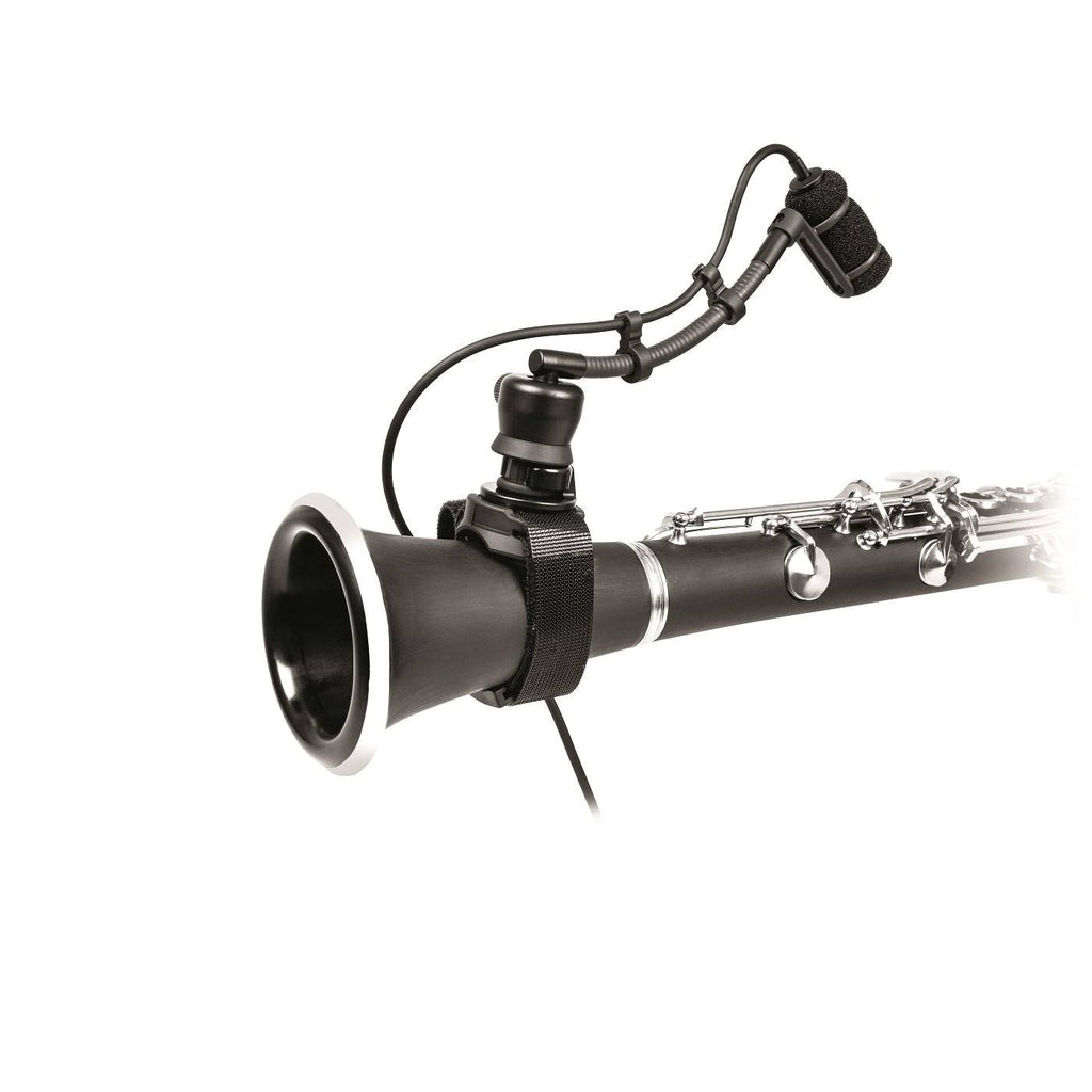 Cardioid Condenser Instrument Microphone with Woodwind Mounting System I8796