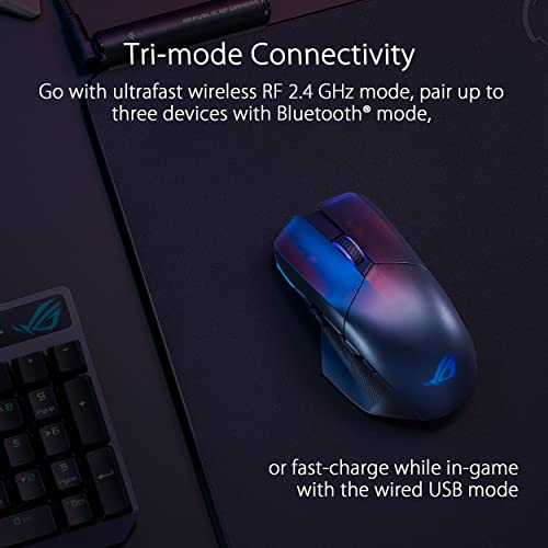 Black Wireless Gaming Mouse X4140