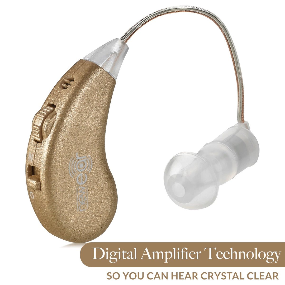 Rechargeable BTE Personal Sound Amplifier Pair with USB Dock L375612