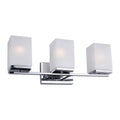 3-Light Chrome Bath Light G968
