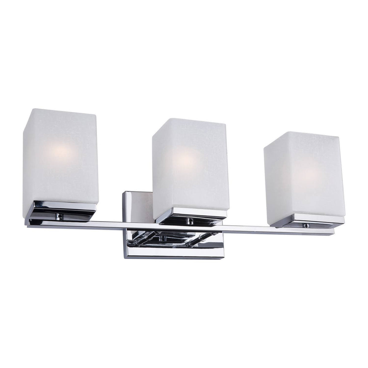 3-Light Chrome Bath Light G968