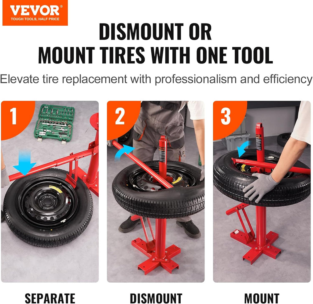 Manual Tire Changer for 8" to 16" Tires U263858