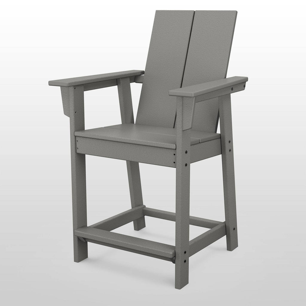 Gray Patio Counter Chair P3324