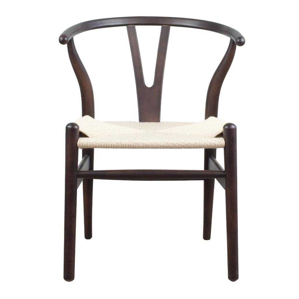 Mid-Century Modern Solid Wood Dining Chair E684217
