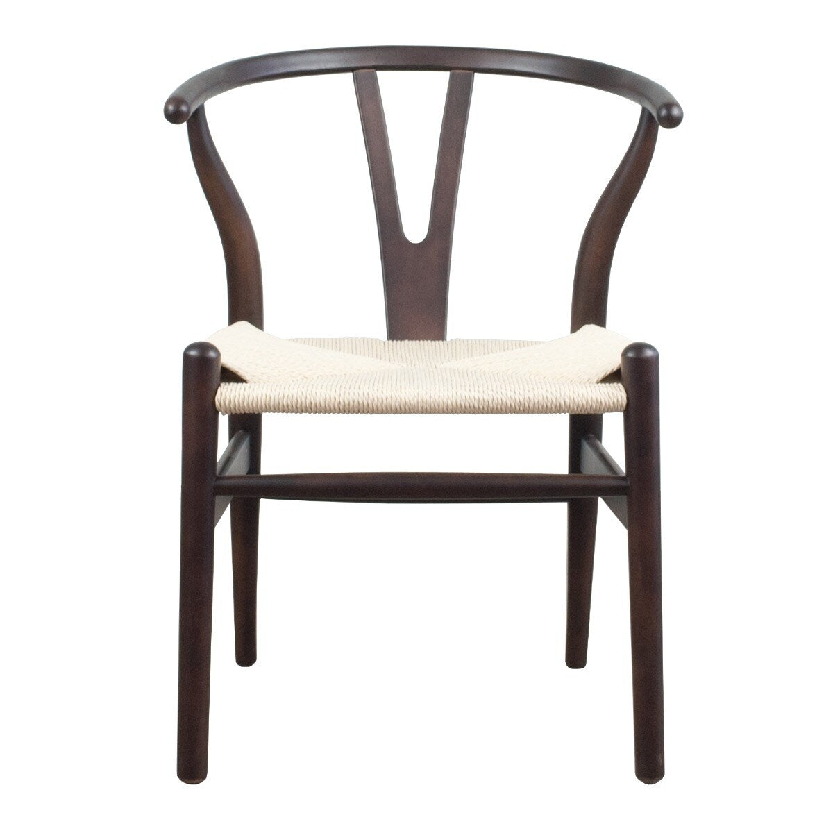 Mid-Century Modern Solid Wood Dining Chair E684217