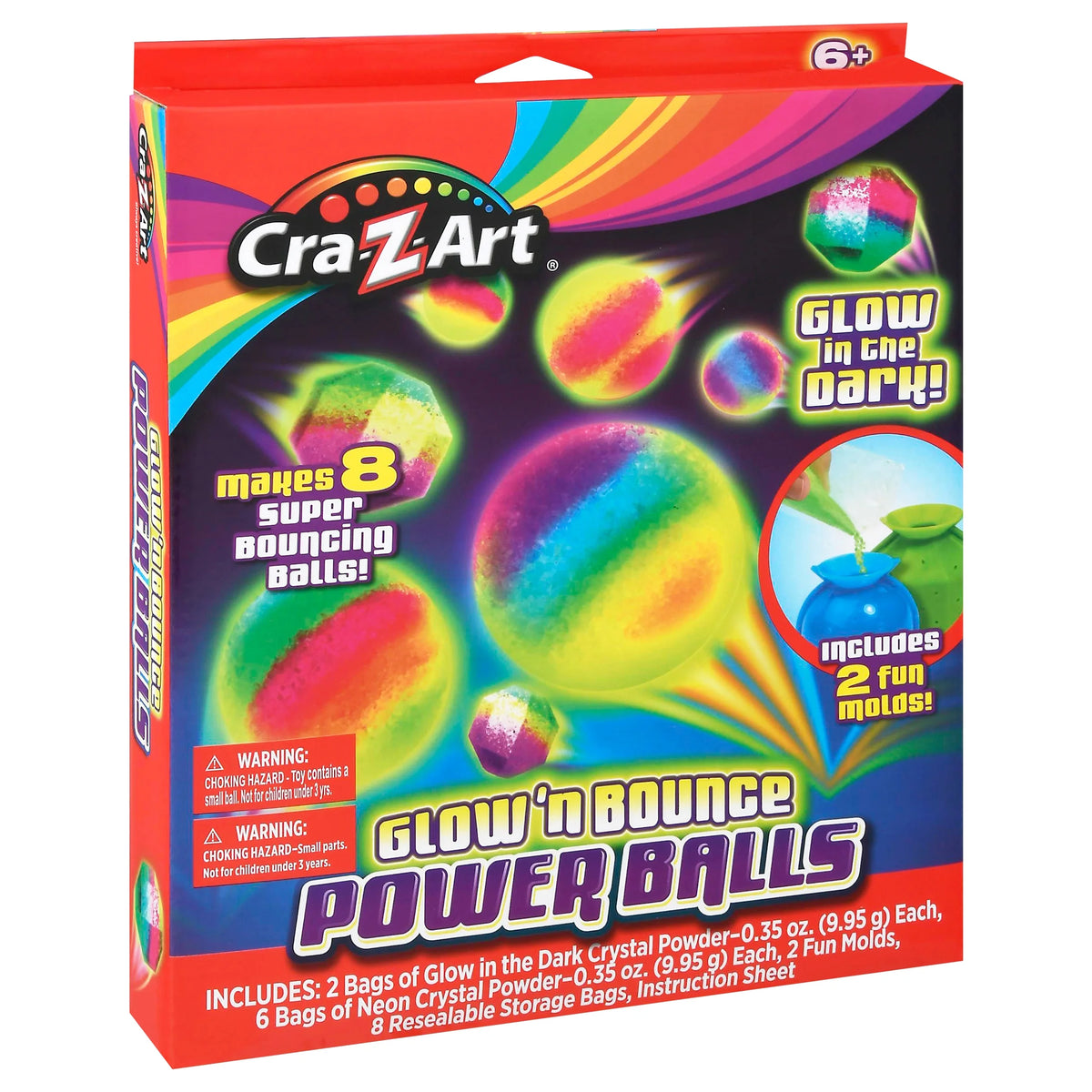 Glow & Bounce Power Balls B872