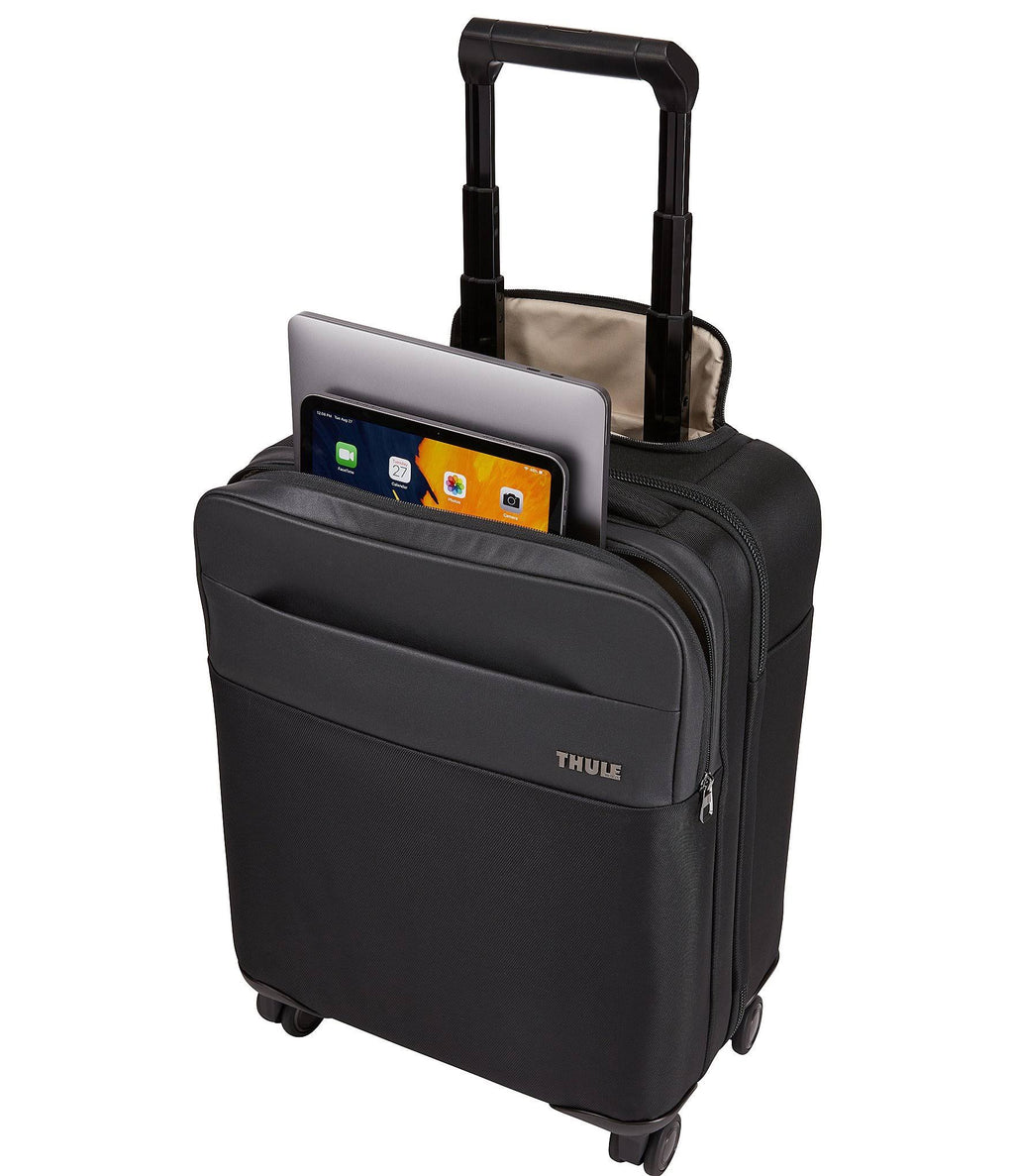 Compact Carry on Spinner Black U8759