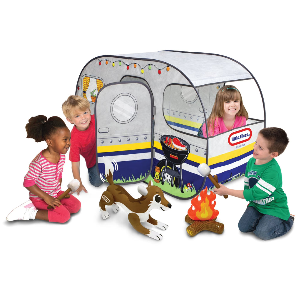 Pop-Up Playhouse Tent with Inflatable Accessories F1079