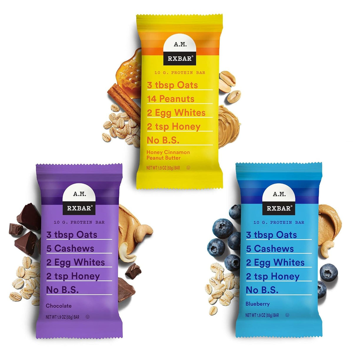 Gluten Free Protein Bars, 22.8oz Box (12 Bars) G41519