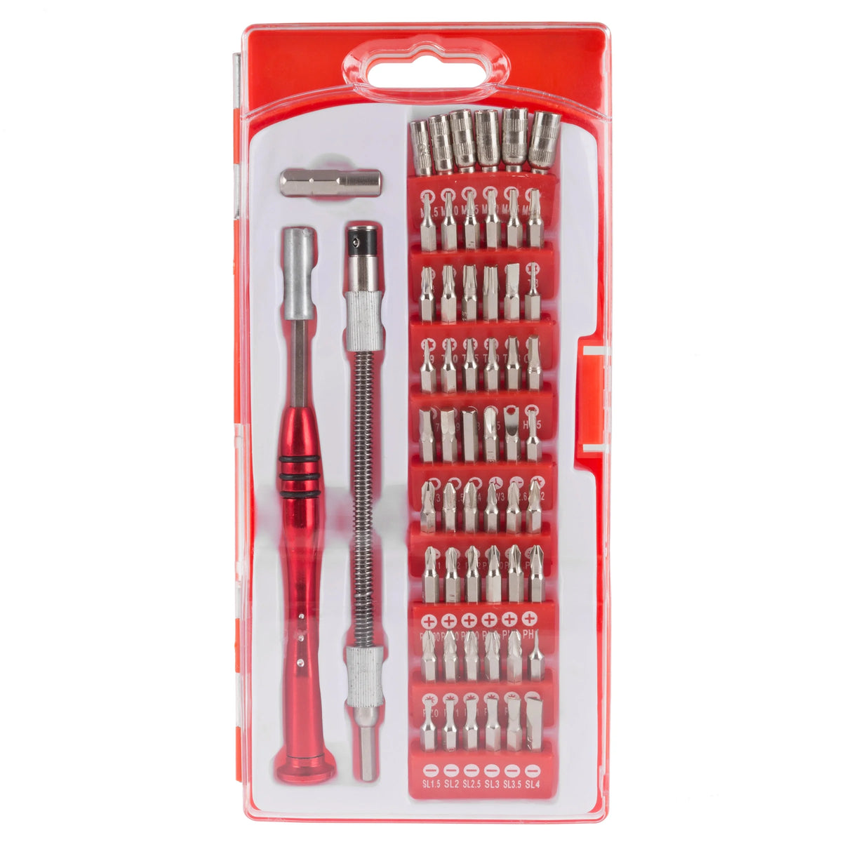 70 Piece Electronic Repair Tool Kit with Precision Screwdriver C291