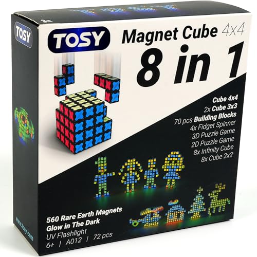 Magnet Cube 3x3 - 240 Magnets, 30 Blocks, 7in1 Toy O78102