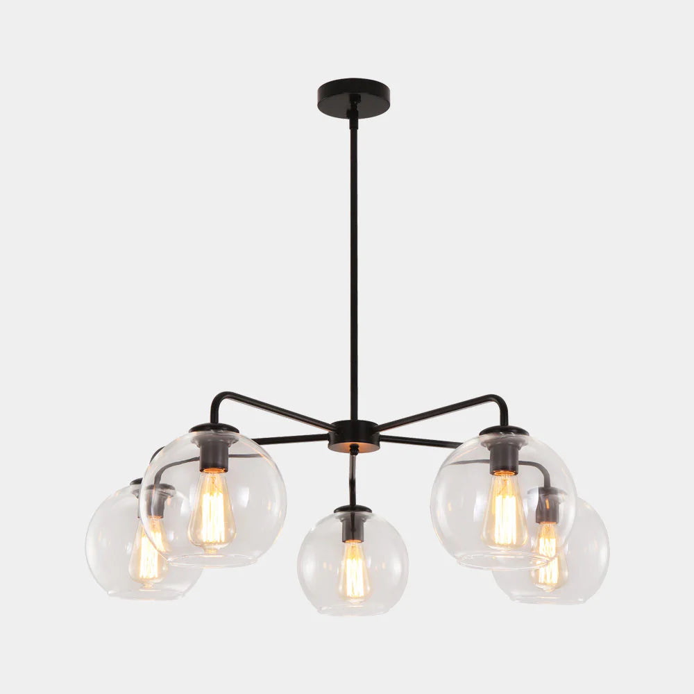 5-Light Dimmable Sputnik Sphere Chandelier O569361